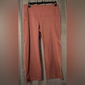 Jockey flared crop leggings